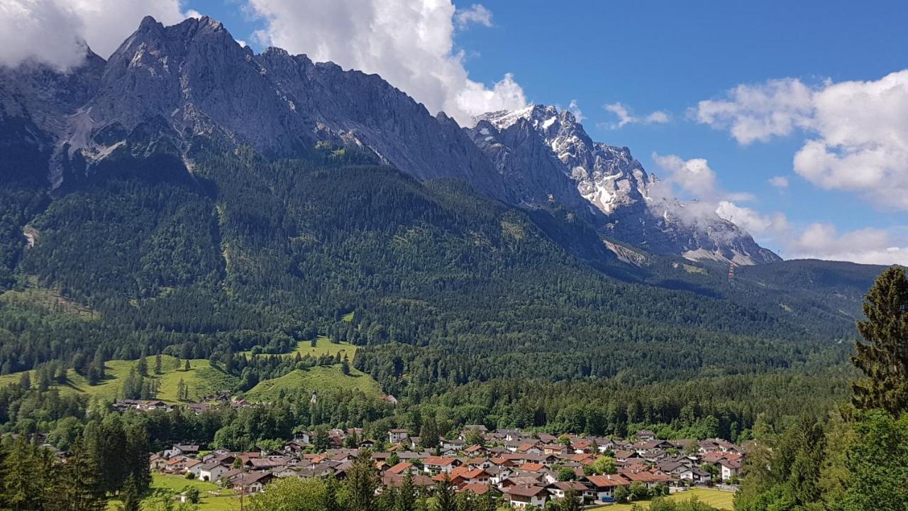 Landhaus Waldrebe Grainau Kültér fotó